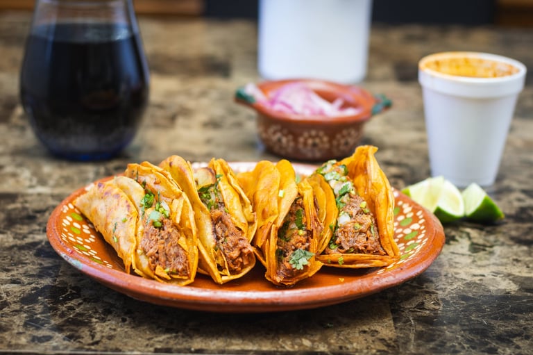 Birria tacos